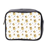 Doge Much Thug WOW Pattern Funny Kekistan Meme dog White Mini Toiletries Bag (Two Sides) Front