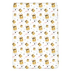 Doge Much Thug Wow Pattern Funny Kekistan Meme Dog White Removable Flap Cover (l) by snek