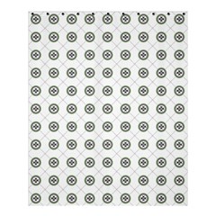 Logo Kekistan Pattern Elegant With Lines On White Background Shower Curtain 60  X 72  (medium)  by snek