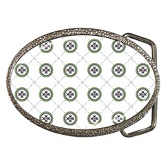 Logo Kekistan Pattern Elegant With Lines On White Background Belt Buckles by snek