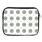 Logo Kekistan Pattern Elegant with lines on white background Apple iPad 2/3/4 Zipper Cases Front