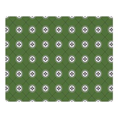 Logo Kekistan Pattern Elegant With Lines On Green Background Double Sided Flano Blanket (large) by snek