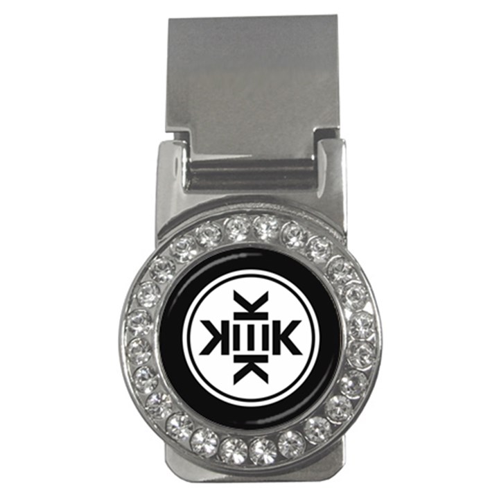 Official Logo Kekistan Circle Black and White Money Clips (CZ) 