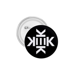 Official Logo Kekistan Circle Black And White On Black Background 1 75  Buttons by snek