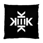 Official Logo Kekistan Circle Black and White on black background Standard Cushion Case (Two Sides) Front