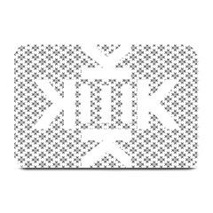 Logo Kek Pattern Black And White Kekistan Plate Mats by snek