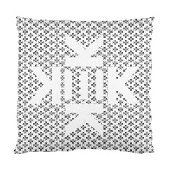 Logo Kek Pattern Black And White Kekistan Standard Cushion Case (two Sides)