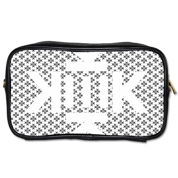 Logo Kek Pattern Black and White Kekistan Toiletries Bag (One Side)