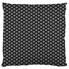 Logo Kek Pattern Black And White Kekistan Black Background Standard Flano Cushion Case (two Sides) by snek