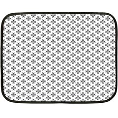 Logo Kek Pattern Black And White Kekistan White Background Fleece Blanket (mini) by snek