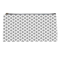 Logo Kek Pattern Black And White Kekistan White Background Pencil Cases by snek