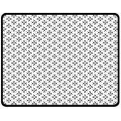 Logo Kek Pattern Black And White Kekistan White Background Fleece Blanket (medium)  by snek