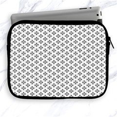 Logo Kek Pattern Black And White Kekistan White Background Apple Ipad 2/3/4 Zipper Cases by snek