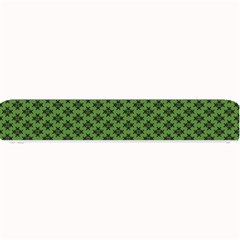 Logo Kek Pattern Black And Kekistan Green Background Small Bar Mat by snek