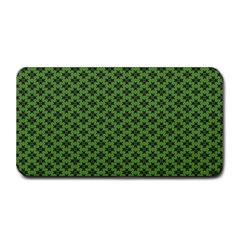 Logo Kek Pattern Black And Kekistan Green Background Medium Bar Mat by snek