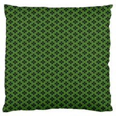 Logo Kek Pattern Black And Kekistan Green Background Standard Flano Cushion Case (one Side) by snek