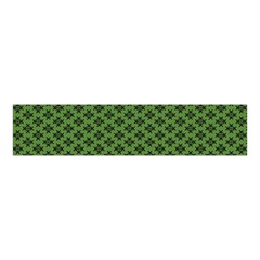 Logo Kek Pattern Black And Kekistan Green Background Velvet Scrunchie by snek