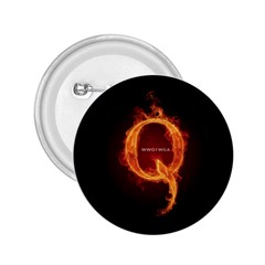 Qanon Letter Q Fire Effect Wwgowga Wwg1wga 2 25  Buttons by snek