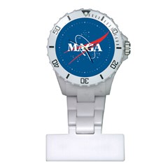 Maga Nasa Parody Logo Plastic Nurses Watch by snek