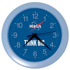 Maga Nasa Parody Logo Color Wall Clock by snek