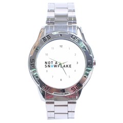 Not A Snowflake Liberal Tears Stainless Steel Analogue Watch by snek