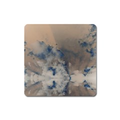 Deep Time Clouds Square Magnet by LoolyElzayat