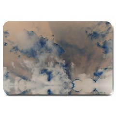 Deep Time Clouds Large Doormat  by LoolyElzayat