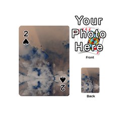 Deep Time Clouds Playing Cards 54 (mini) by LoolyElzayat