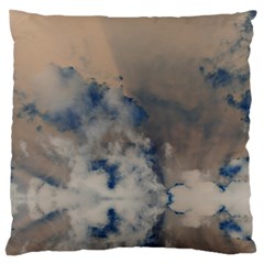 Deep Time Clouds Large Cushion Case (two Sides) by LoolyElzayat