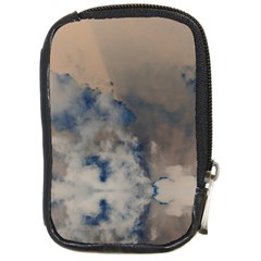 Deep Time Clouds Compact Camera Leather Case by LoolyElzayat