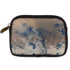 Deep Time Clouds Digital Camera Leather Case by LoolyElzayat