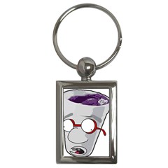 Purple Cup Nerd Key Chains (rectangle) 