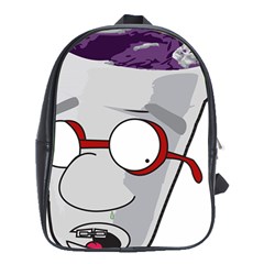 Purple Cup Nerd School Bag (xl)