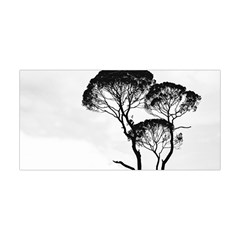 Silhouette Photo Of Trees Yoga Headband