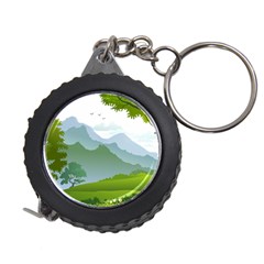 Forest Landscape Photography Illustration Measuring Tape