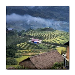 Rock Scenery The H Mong People Home Tile Coasters