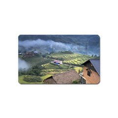 Rock Scenery The H Mong People Home Magnet (Name Card)