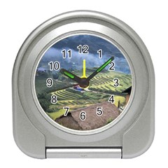 Rock Scenery The H Mong People Home Travel Alarm Clock