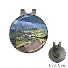 Rock Scenery The H Mong People Home Hat Clips with Golf Markers