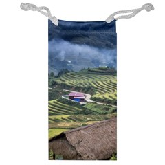 Rock Scenery The H Mong People Home Jewelry Bag