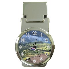 Rock Scenery The H Mong People Home Money Clip Watches