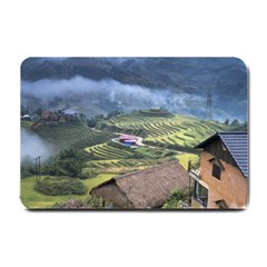 Rock Scenery The H Mong People Home Small Doormat 