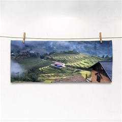 Rock Scenery The H Mong People Home Hand Towel