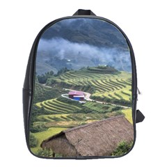 Rock Scenery The H Mong People Home School Bag (Large)