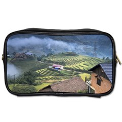 Rock Scenery The H Mong People Home Toiletries Bag (Two Sides)