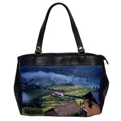 Rock Scenery The H Mong People Home Oversize Office Handbag