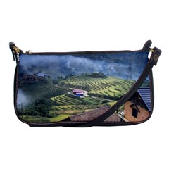 Rock Scenery The H Mong People Home Shoulder Clutch Bag