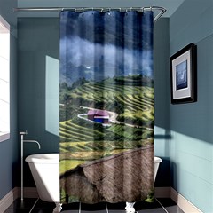 Rock Scenery The H Mong People Home Shower Curtain 36  x 72  (Stall) 