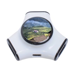 Rock Scenery The H Mong People Home 3-Port USB Hub