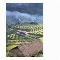 Rock Scenery The H Mong People Home Small Garden Flag (Two Sides)